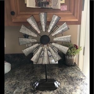 Metal Windmill